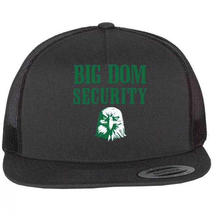 Big Dom Football Flat Bill Trucker Hat