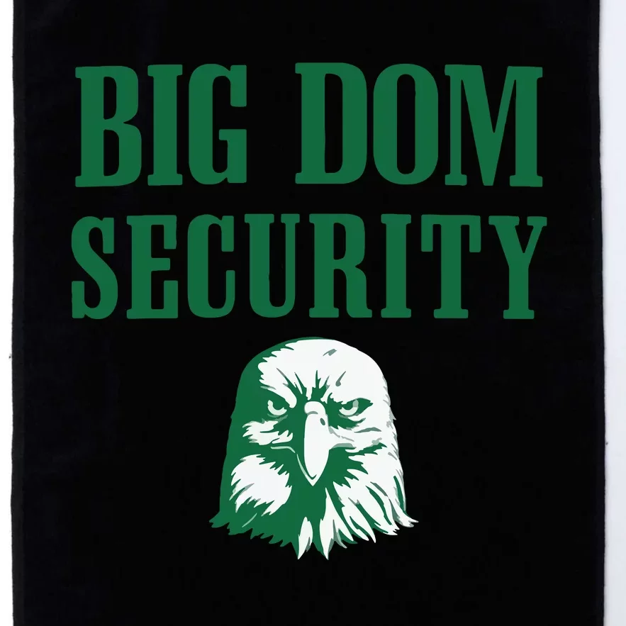 Big Dom Football Platinum Collection Golf Towel