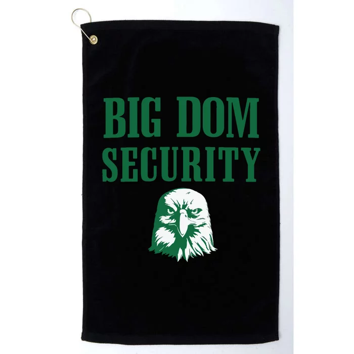 Big Dom Football Platinum Collection Golf Towel