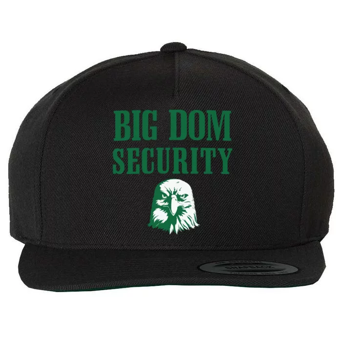 Big Dom Football Wool Snapback Cap