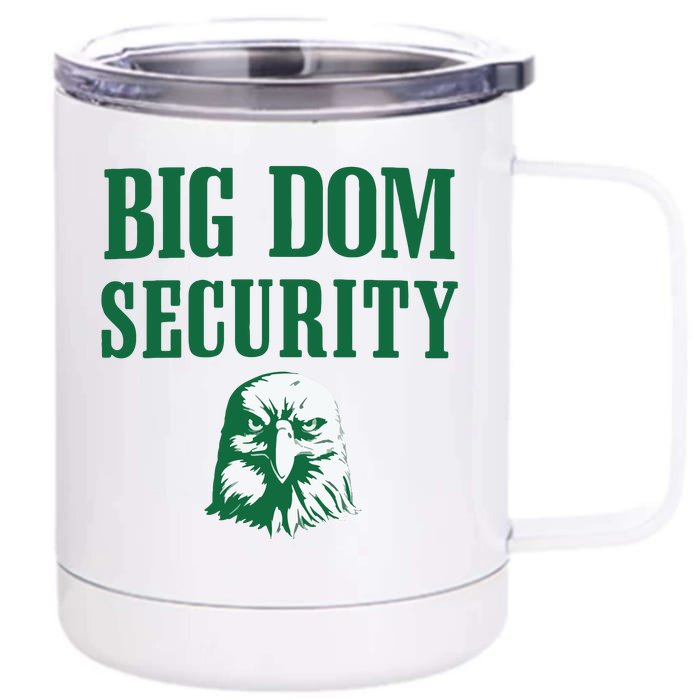 Big Dom Football Front & Back 12oz Stainless Steel Tumbler Cup