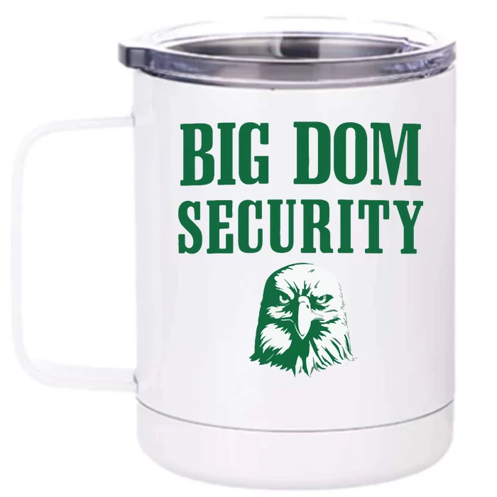 Big Dom Football Front & Back 12oz Stainless Steel Tumbler Cup