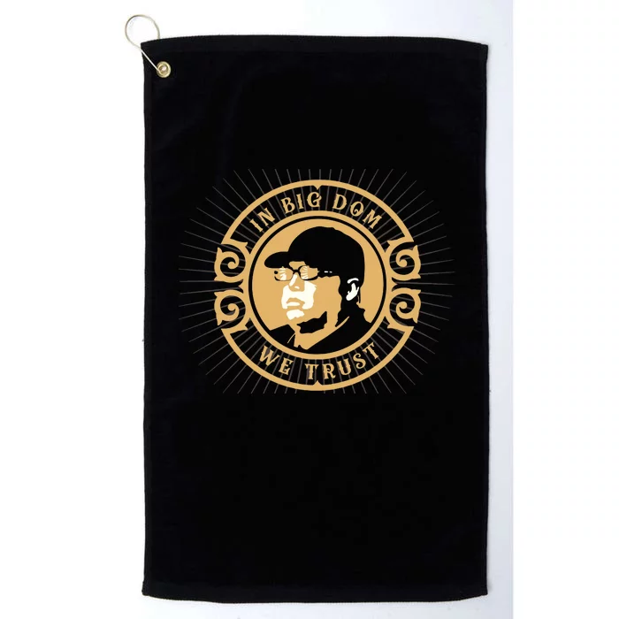 Big Dom Football Platinum Collection Golf Towel