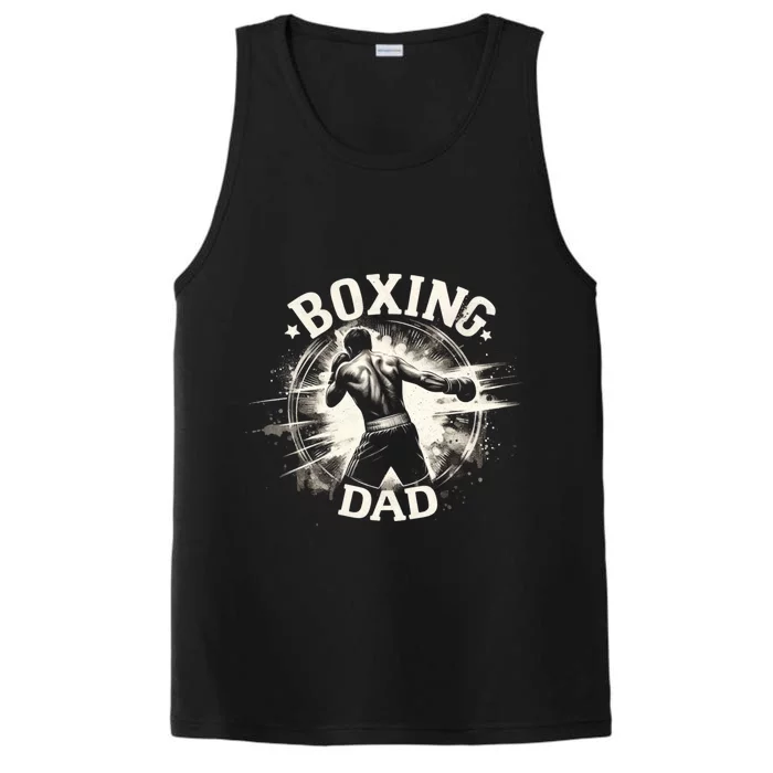 Boxing Dad FatherS Day For Boxing Lover Cute Gift Performance Tank