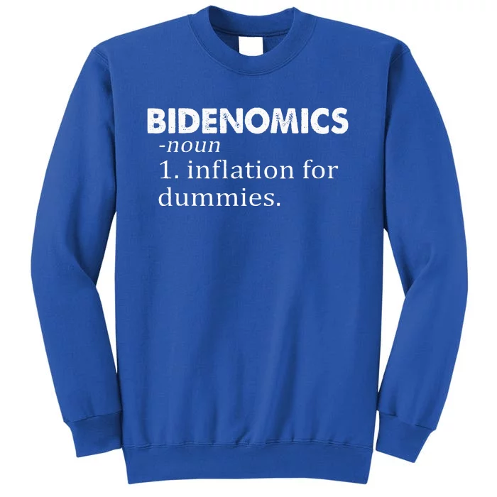 Bidenomics Definition Funny AntiBiden Sweatshirt