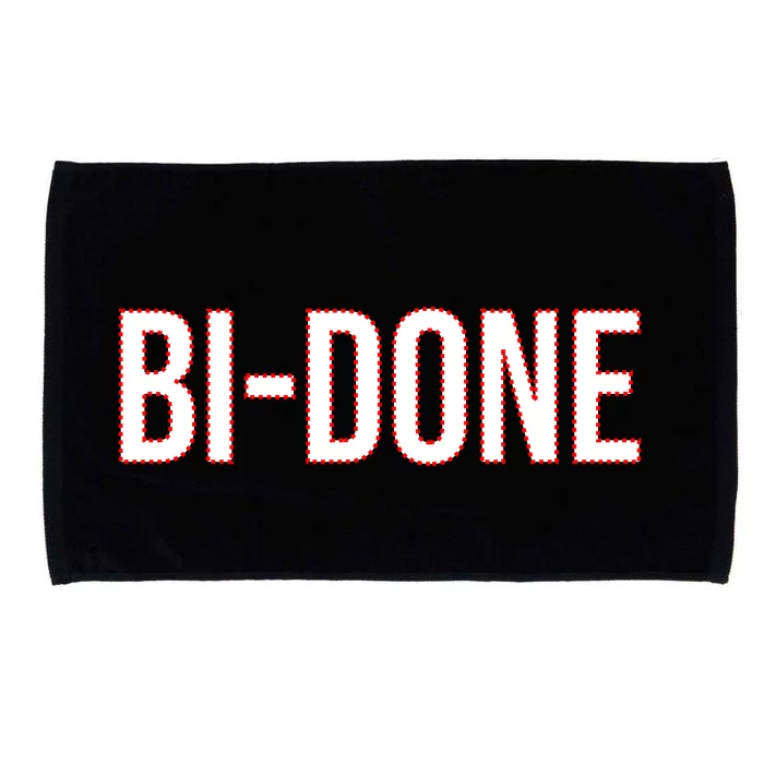 Bi Done Funny Joe Biden Done Microfiber Hand Towel