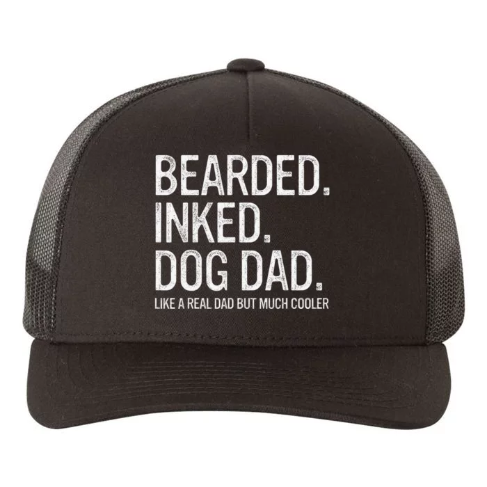 Bearded Dad Funny Beard Humor Father's Day Gift Idea Yupoong Adult 5-Panel Trucker Hat