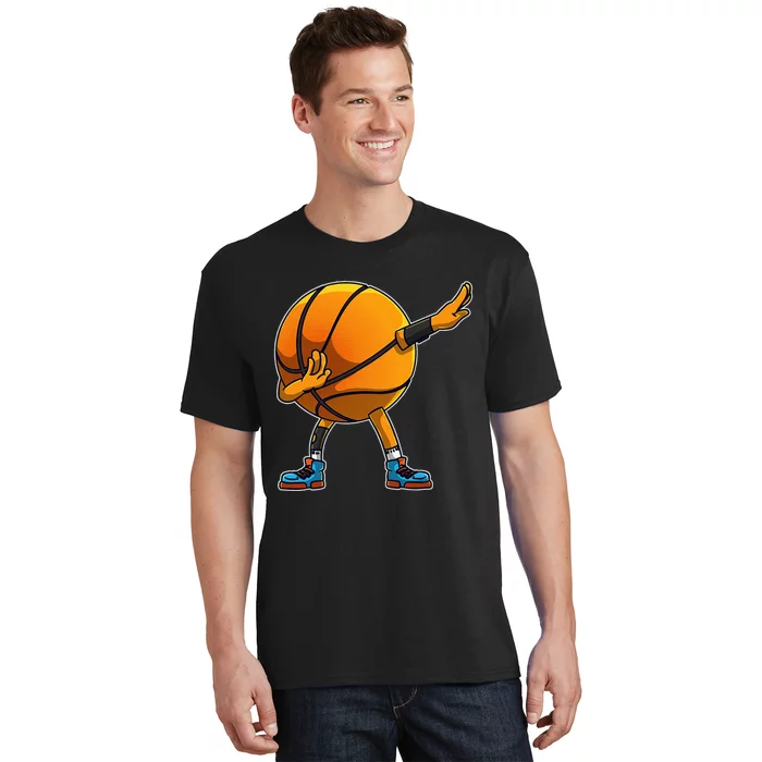 Basketball Dabbing Funny Ball T-Shirt