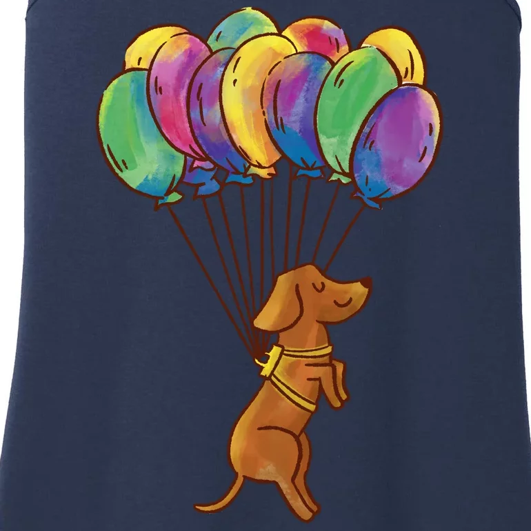 Balloon Dog Flying Ladies Essential Tank