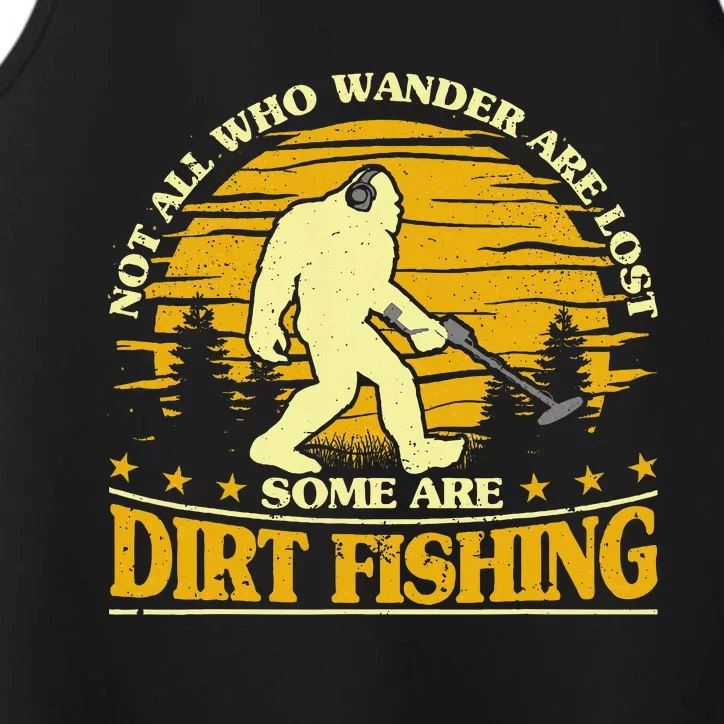 Bigfoot Dirt Fishing Metal Detecting Funny Metal Detector Performance Tank