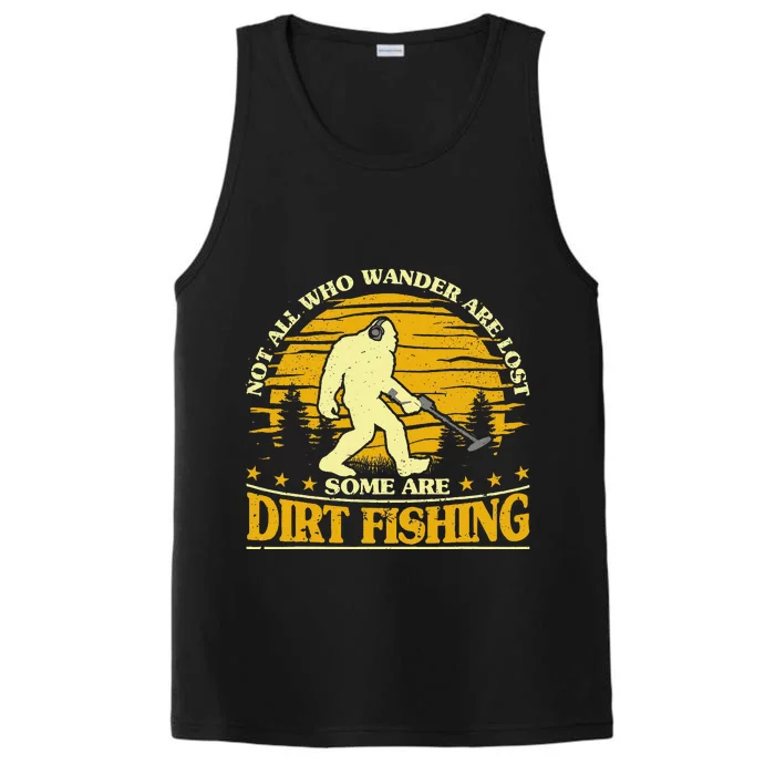 Bigfoot Dirt Fishing Metal Detecting Funny Metal Detector Performance Tank