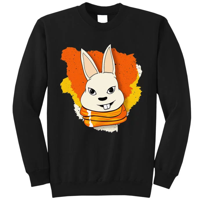 Bunny Design For And Women For Easter Bunny With Scarf Sweatshirt