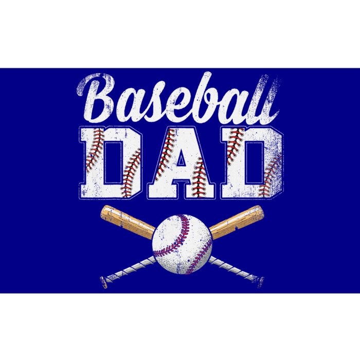 Baseball Dad For Dad Fathers Day Baseball Lovers Bumper Sticker