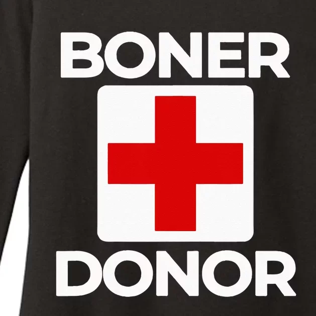 Boner Donor Funny Halloween Womens CVC Long Sleeve Shirt