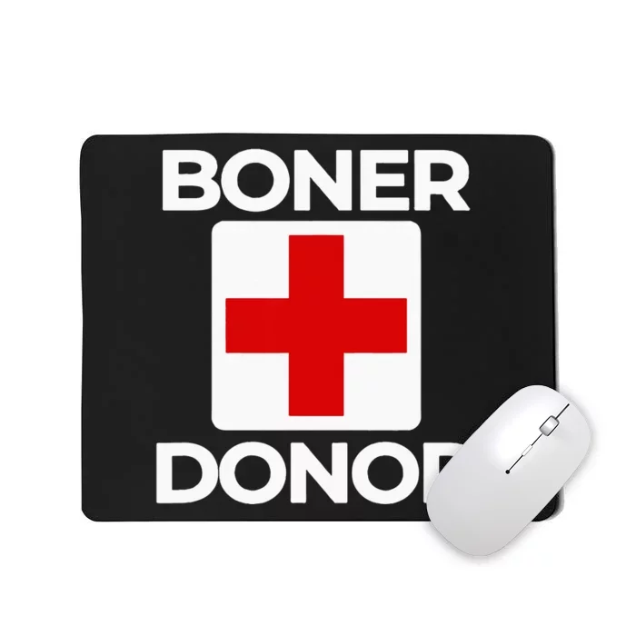 Boner Donor Funny Halloween Mousepad