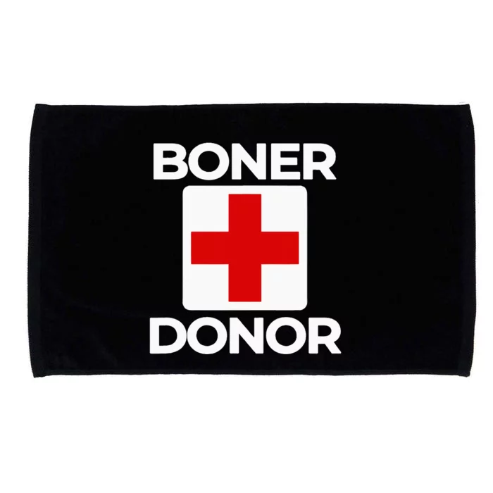 Boner Donor Funny Halloween Microfiber Hand Towel