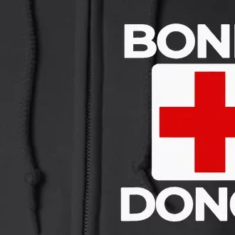 Boner Donor Funny Halloween Full Zip Hoodie