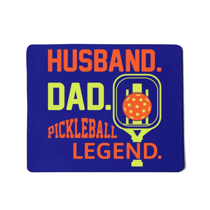 Baseball Dad Fathers Day Husband Dad Pickleball Legend Funny Gift Mousepad