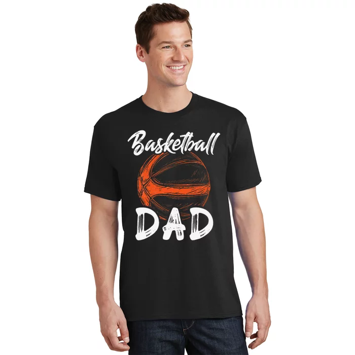 Basketball Dad For Family Matching Basketball Ballers T-Shirt