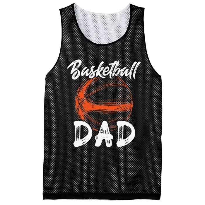 Basketball Dad For Family Matching Basketball Ballers Mesh Reversible Basketball Jersey Tank