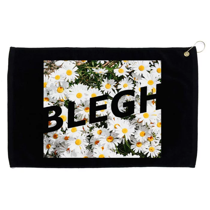 BLEGH Daisy Flower Collection Grommeted Golf Towel