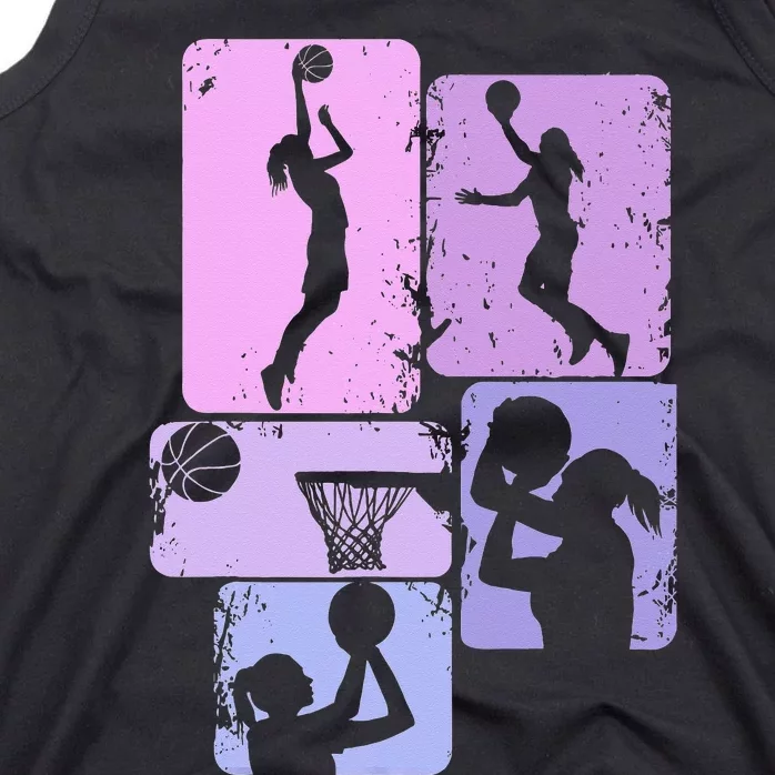 Basketball Dad For Family Matching Basketball Ballers Tank Top