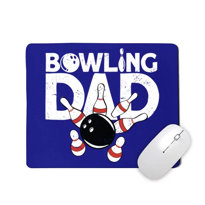 Bowling Dad Funny Bowling Player Bowler Bowling Great Gift Mousepad