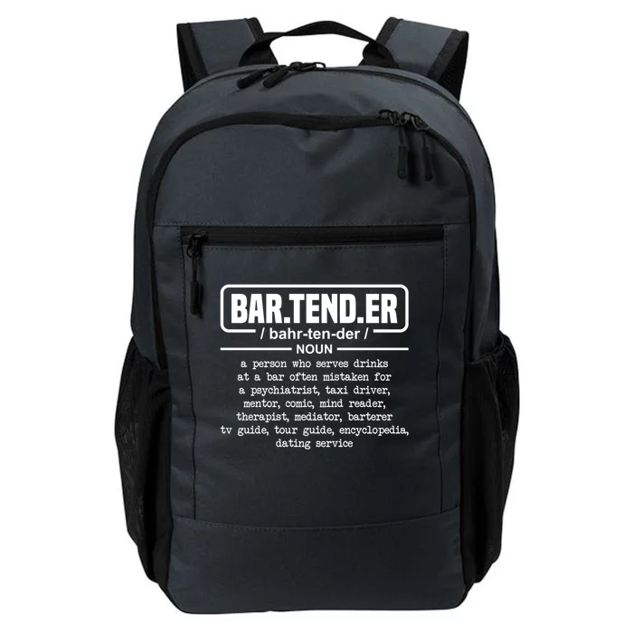 Bartender Definition For Bartender Gift Daily Commute Backpack