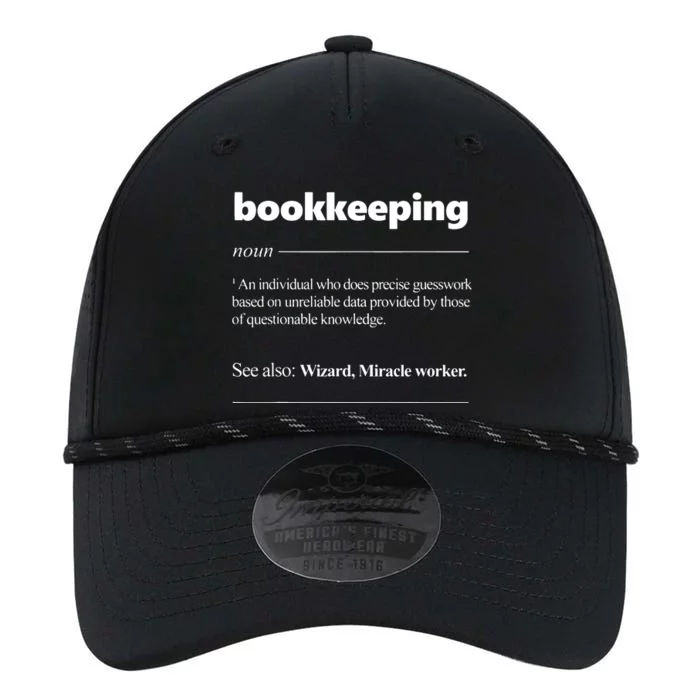 Bookkeeping Definition Funny Bookkeeper Gift Accountant Performance The Dyno Cap