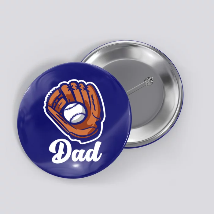 Baseball Dad Father's Day Gift Cool Gift Button