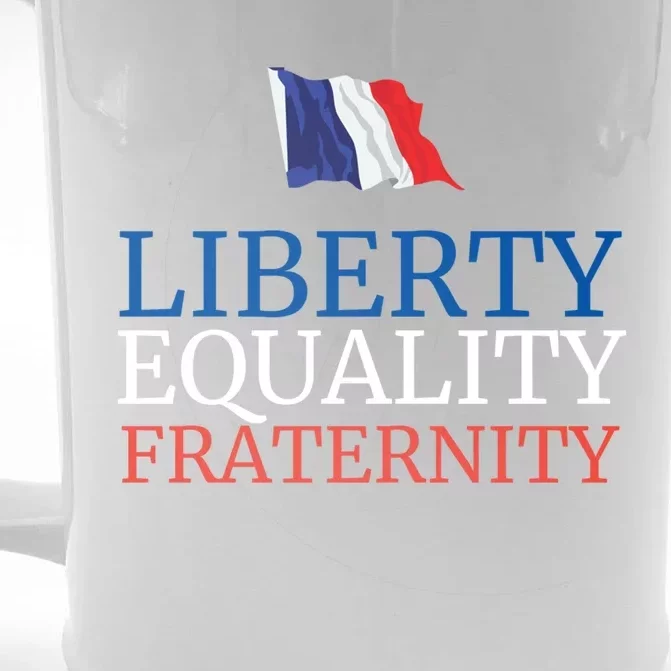 Bastille Day French National Day Liberty Equality Fraternity Gift Front & Back Beer Stein