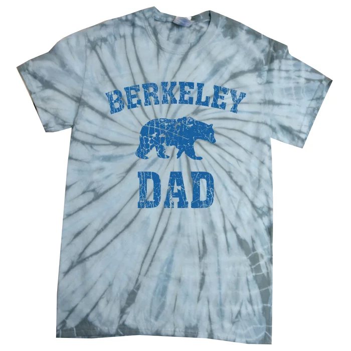 Berkeley Dad Father Bear Vintage Animal Nature Tie-Dye T-Shirt