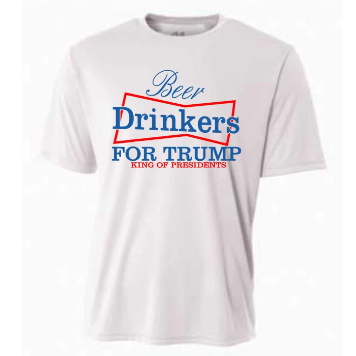 Beer Drinkers For Trump King Of Presidents Cooling Performance Crew T-Shirt