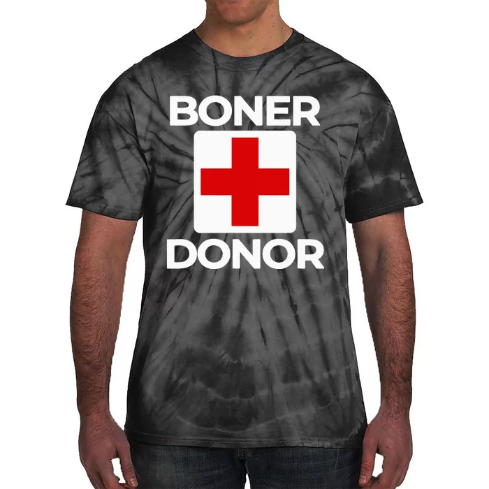 Boner Donor Funny Halloween Tie-Dye T-Shirt