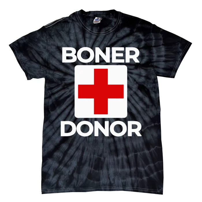 Boner Donor Funny Halloween Tie-Dye T-Shirt