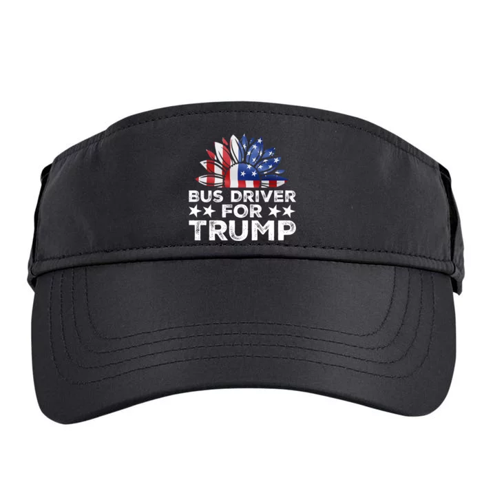 Bus Drivers For Trump Adult Drive Performance Visor