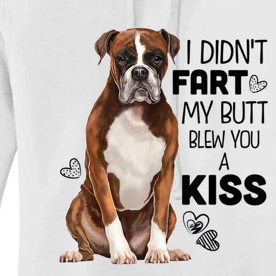 Boxer Dog Funny Tshirt For Dog Mom, Dog Dad, Dog Lover Gift Women's Pullover Hoodie