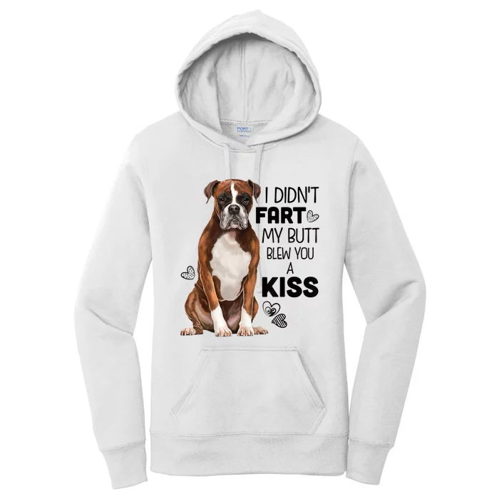 Boxer Dog Funny Tshirt For Dog Mom, Dog Dad, Dog Lover Gift Women's Pullover Hoodie