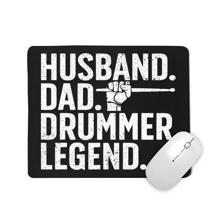 Best Drummer For Men Dad Husband Drumming Sticks Set Novelty Mousepad