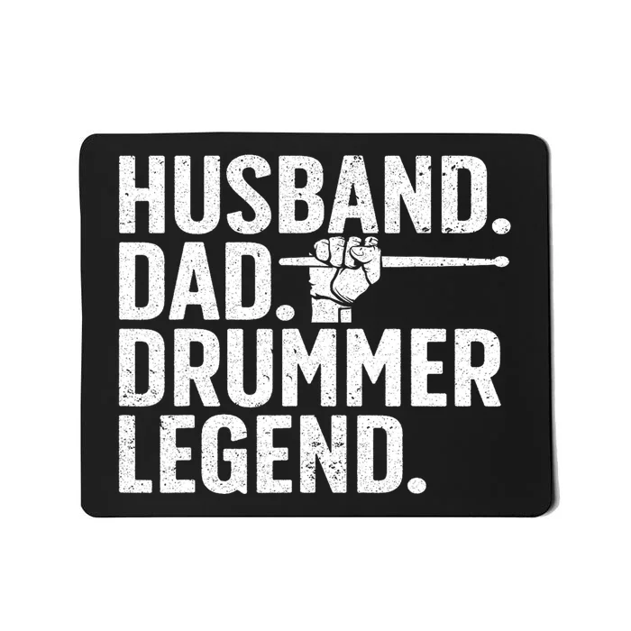 Best Drummer For Men Dad Husband Drumming Sticks Set Novelty Mousepad