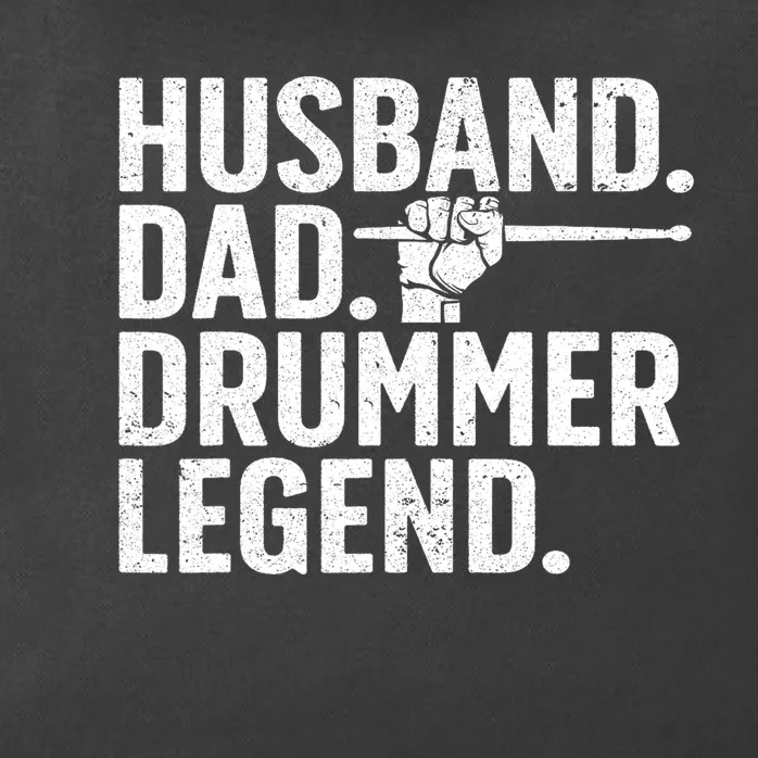 Best Drummer For Men Dad Husband Drumming Sticks Set Novelty Zip Tote Bag