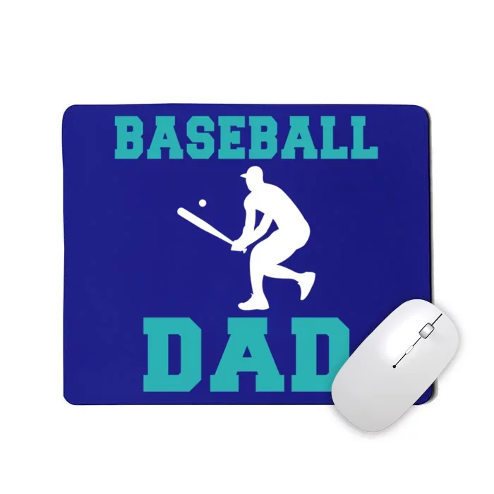 Baseball Dad Funny Gift Mousepad