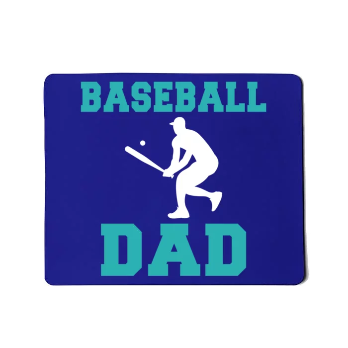 Baseball Dad Funny Gift Mousepad