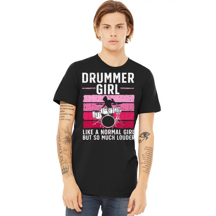 Best Drums For Drummer Music Band Premium T-Shirt