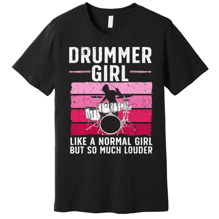 Best Drums For Drummer Music Band Premium T-Shirt