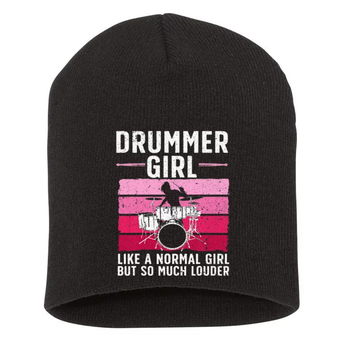 Best Drums For Drummer Music Band Short Acrylic Beanie