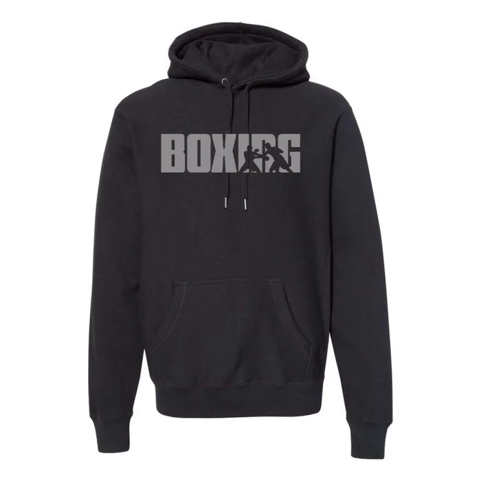 Boxing Design For Boxer Boxing Premium Hoodie