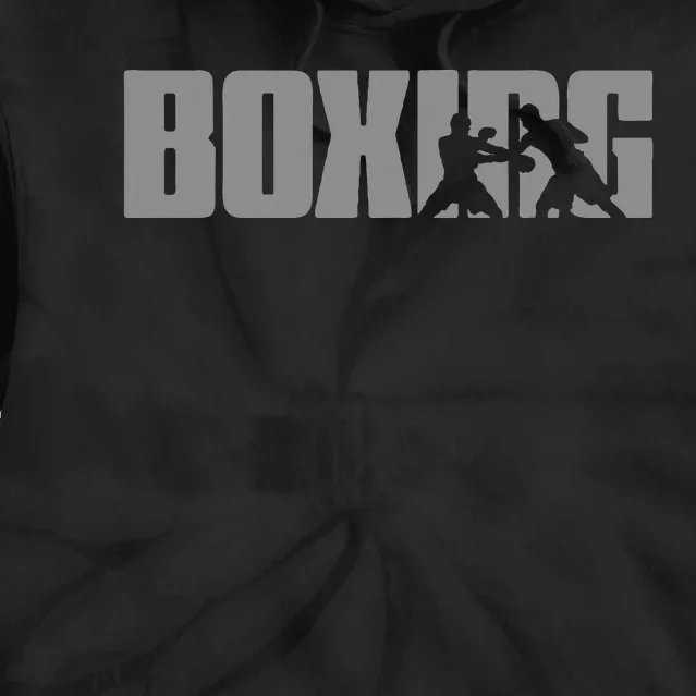 Boxing Design For Boxer Boxing Tie Dye Hoodie