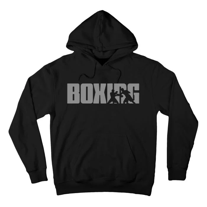 Boxing Design For Boxer Boxing Tall Hoodie