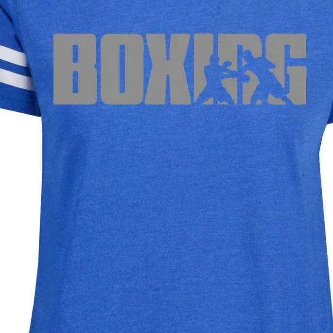 Boxing Design For Boxer Boxing Enza Ladies Jersey Football T-Shirt